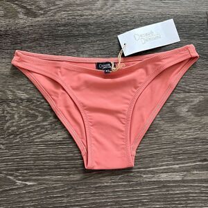🐿️ NWT Urban Outfitters Desert Dreamer Coral Pink Bikini Bottoms XS